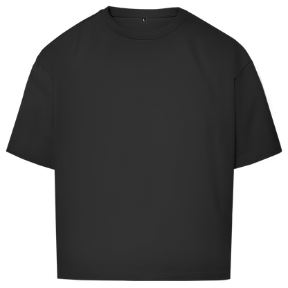 Handball Coach Oversized Shirt in Schwarz – Vorderseite