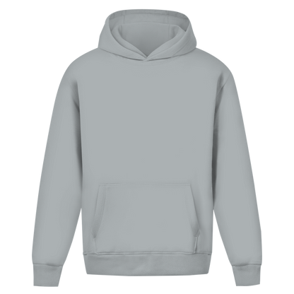 Handball Außenspieler Oversized Hoodie in Light Asphalt – Vorderseite