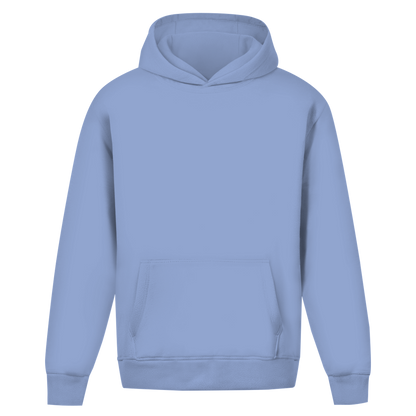 Handball Kampfgericht Oversized Hoodie in Powder Blue – Vorderseite