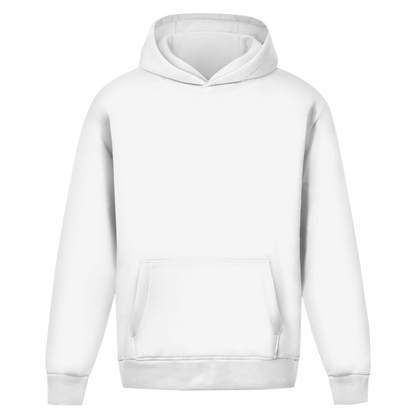 Handball Kampfgericht Oversized Hoodie in White – Vorderseite