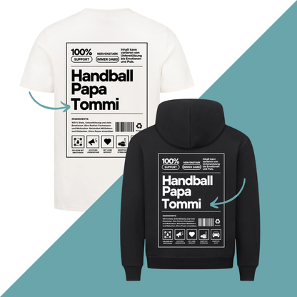 Hoodie/Shirt - Label Papa - Personalisiert