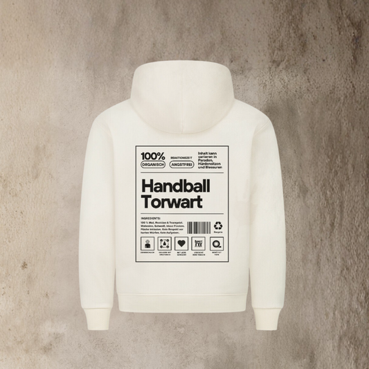 Unisex Hoodie - Label Handball Torwart
