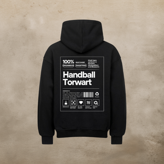 Oversized Hoodie - Handball Torwart Label