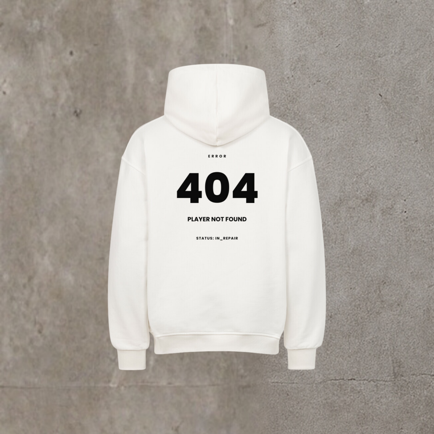 Oversized Hoodie - 404 Player not found