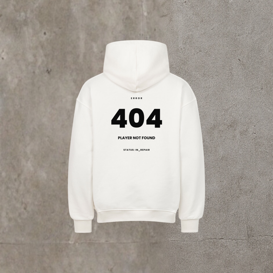 Oversized Hoodie - 404 Player not found