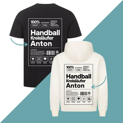 Hoodie/Shirt - Label Kreisläufer/in - Personalisiert