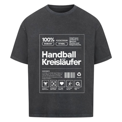 Abverkauf - Oversized Shirt - Handball Kreisläufer Label