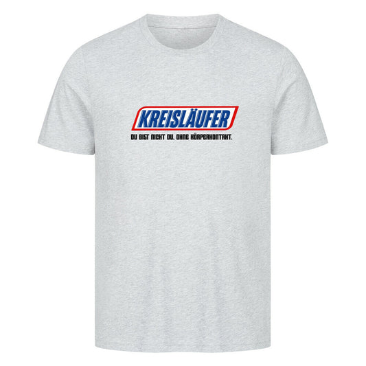 Kreisläufer Du bist nicht du T-Shirt in Heather Grey