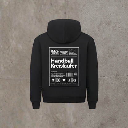 Unisex Hoodie - Label Handball Kreisläufer