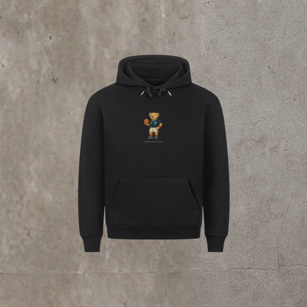 Unisex Hoodie - Handball Bear by Heart