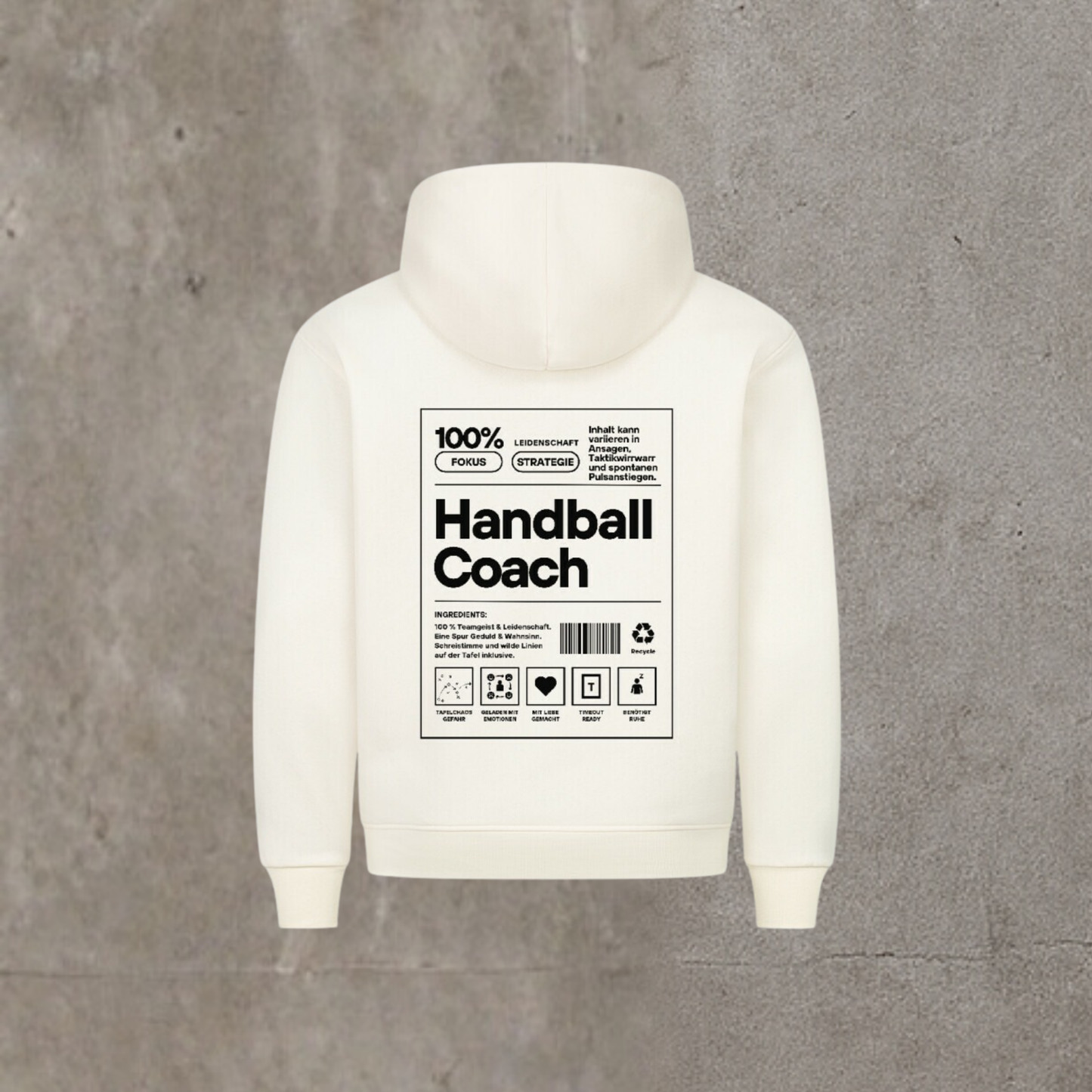 Unisex Hoodie - Label Handball Coach