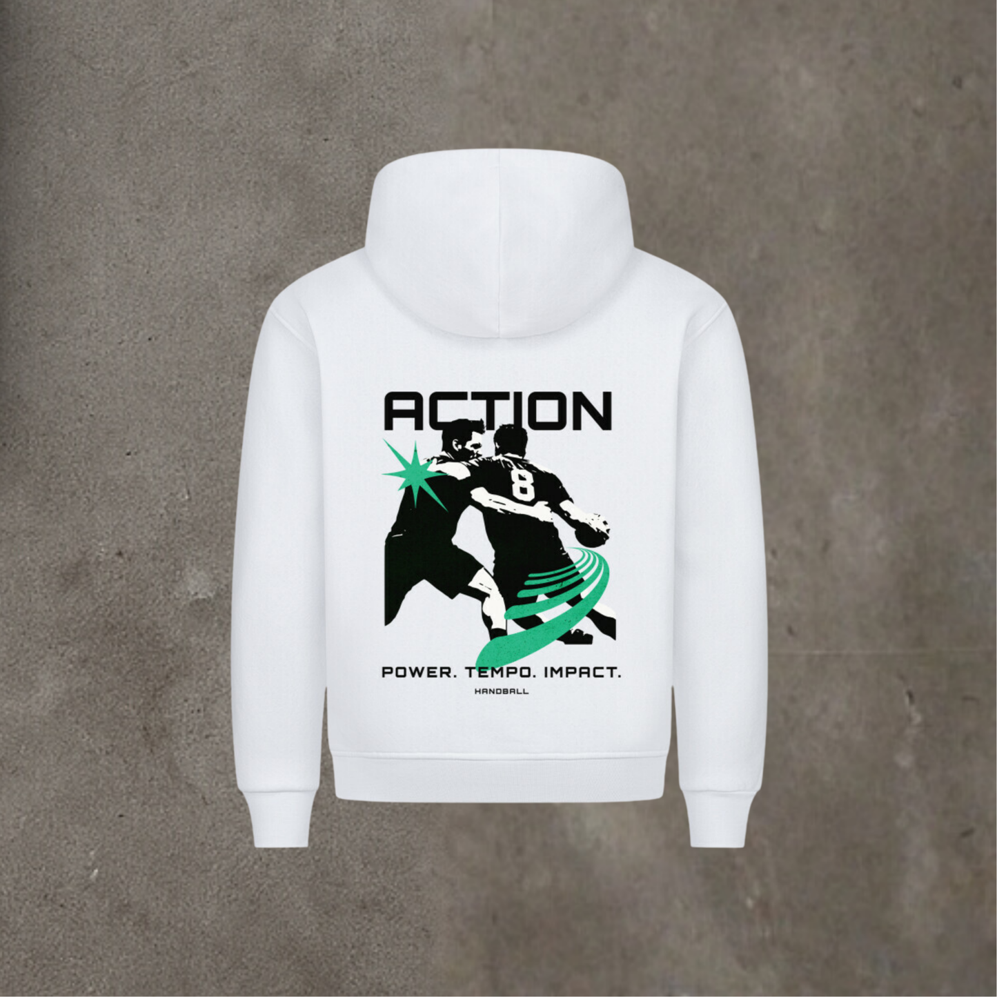 Unisex Hoodie - Action - Handball