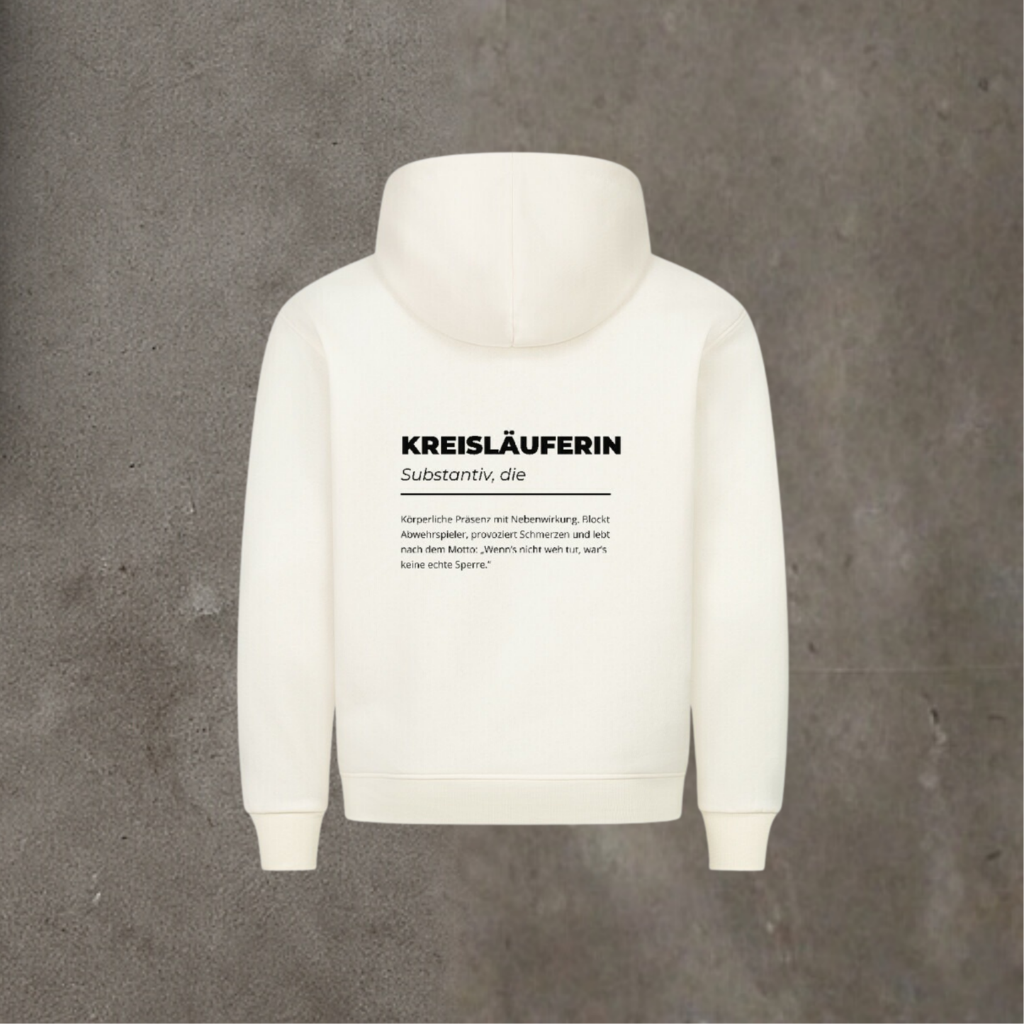 Damen Hoodie - Definition Kreisläuferin - Unisex