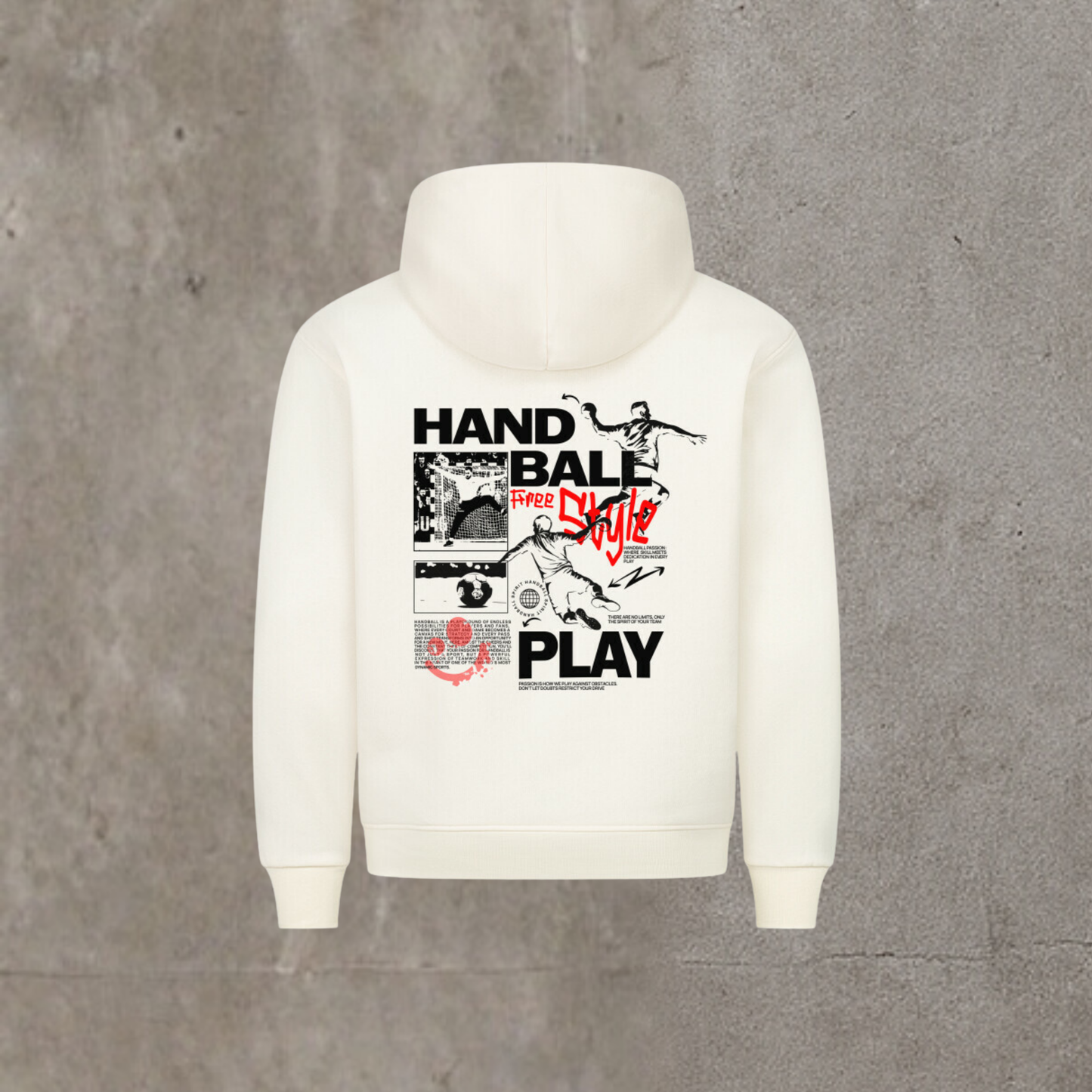 Unisex Hoodie - Handball Free Style
