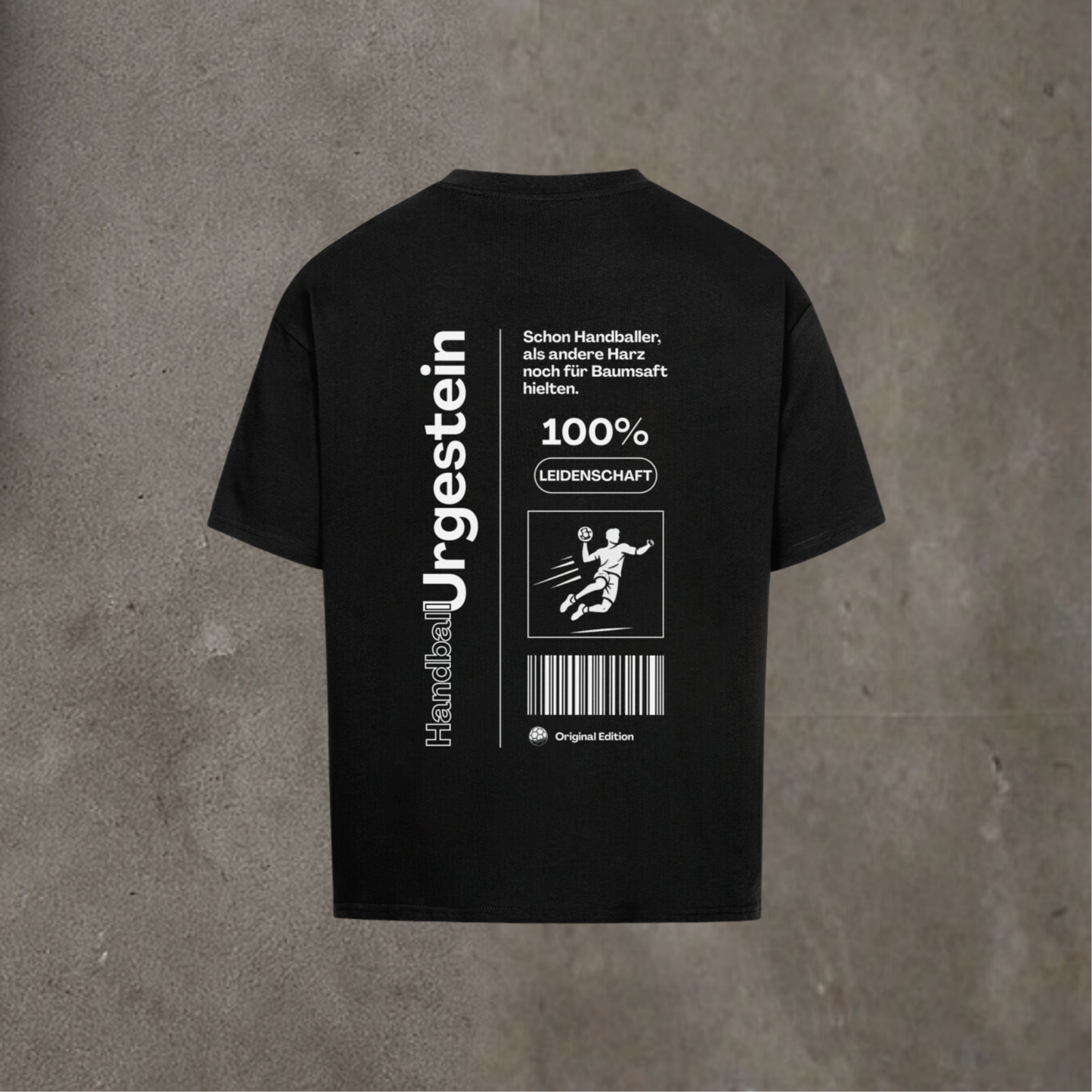 Oversized Shirt - Handball Urgestein - Original Edition