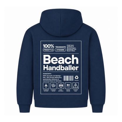 Beach-Handballer Hoodie in Navy