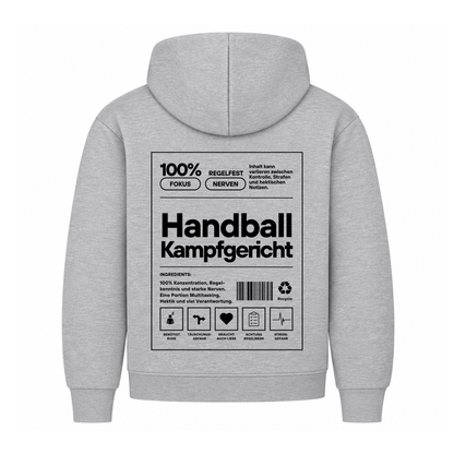 Handball Kampfgericht Hoodie in Grau