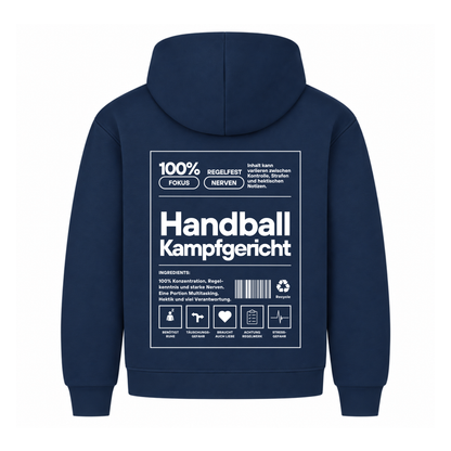 Handball Kampfgericht Hoodie in Navy