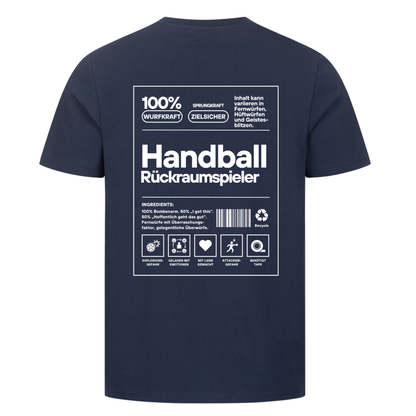 Handball Rückraumspieler T-Shirt in French Navy