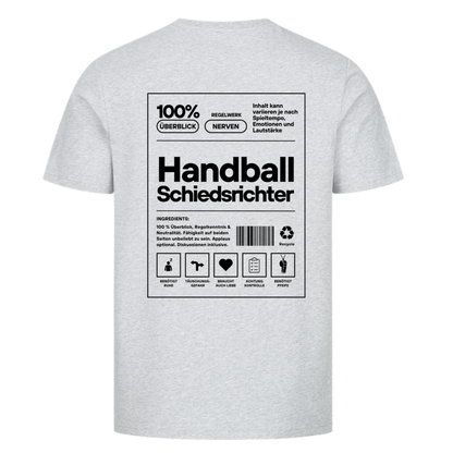 Handball Schiedsrichter – T-Shirt in Heather Grey