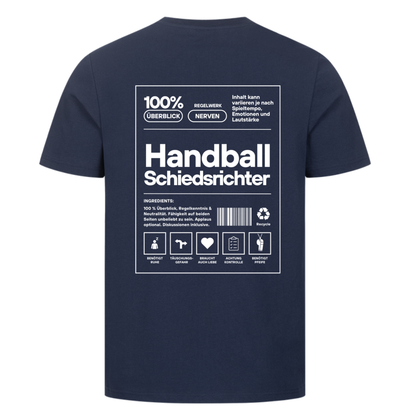 Handball Schiedsrichter – T-Shirt in French Navy