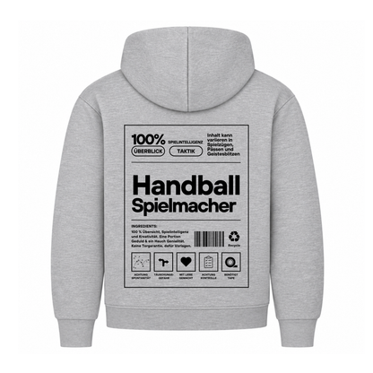 Handball Spielmacher Hoodie in Grau
