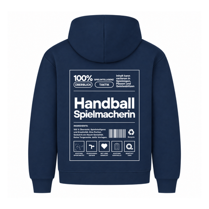 Handball Spielmacherin Hoodie in Navy