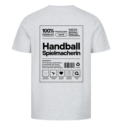 Handball Spielmacherin T-Shirt in Heather Grey