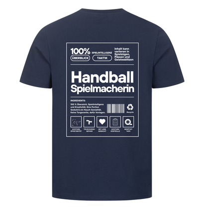 Handball Spielmacherin T-Shirt in French Navy