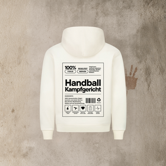 Unisex Hoodie - Label Handball Kampfgericht