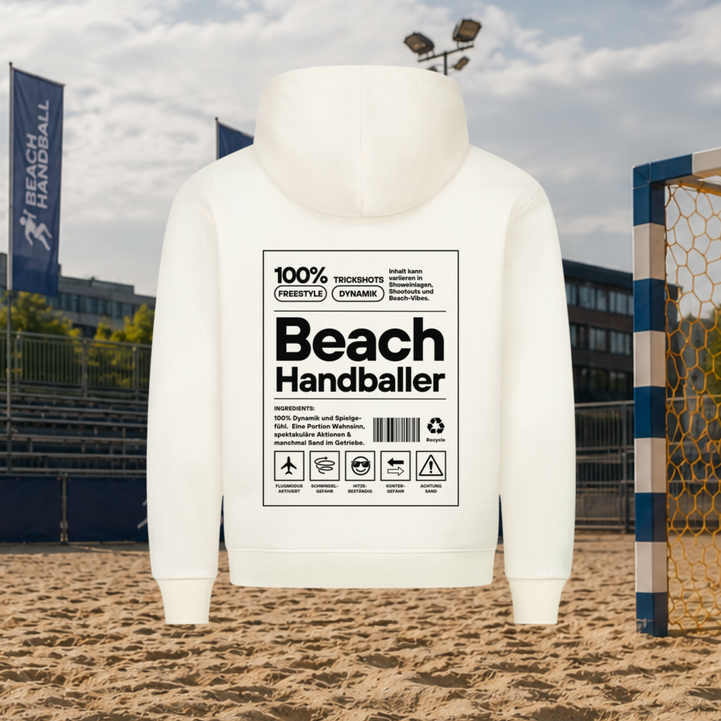 Unisex Hoodie - Beach-Handballer