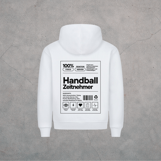Unisex Hoodie - Label Handball Zeitnehmer