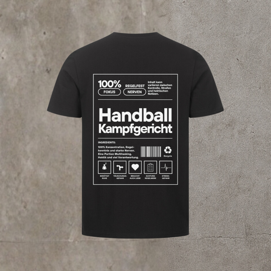 Unisex T-Shirt - Label Handball Kampfgericht