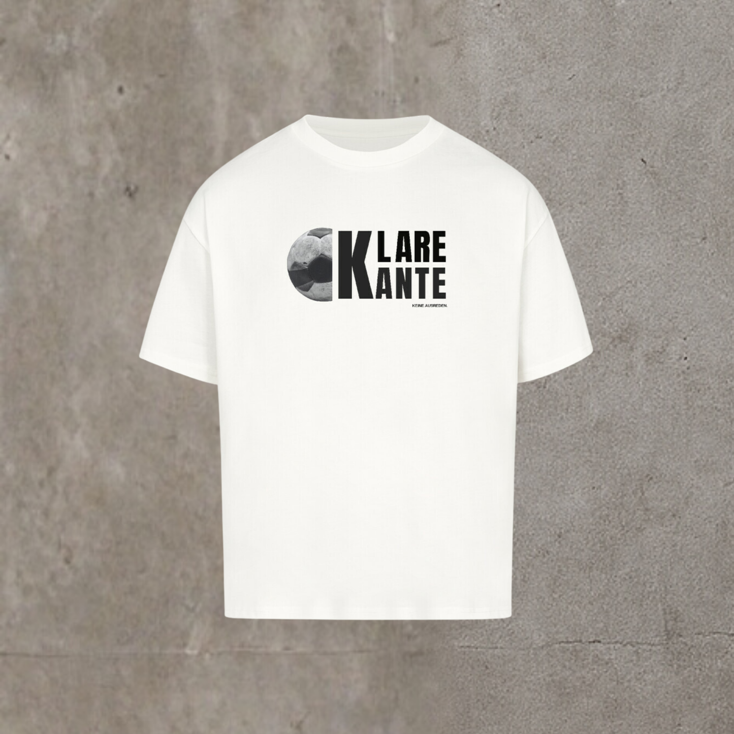 Oversized Shirt - Klare Kante