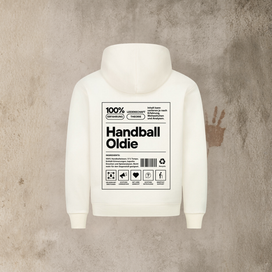 Unisex Hoodie - Label Handball Oldie