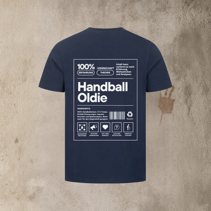 Unisex T-Shirt - Label Handball Oldie