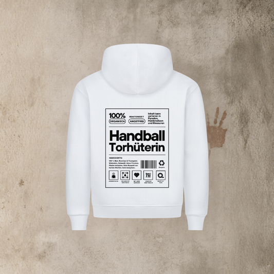 Damen Hoodie - Label Torhüterin - Unisex