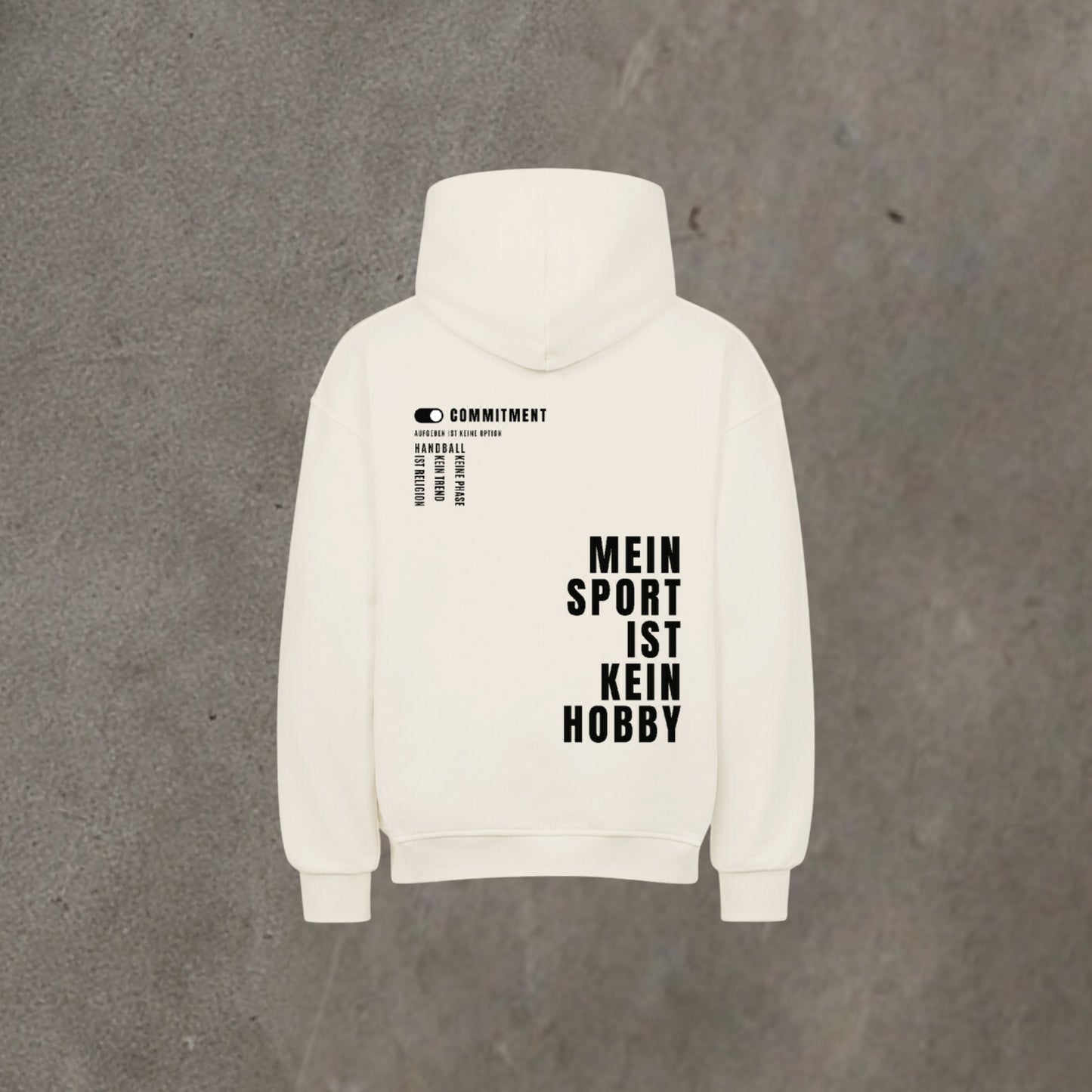 Oversized Hoodie - Mein Sport Ist Kein Hobby