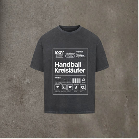 Oversized Shirt - Handball Kreisläufer Label
