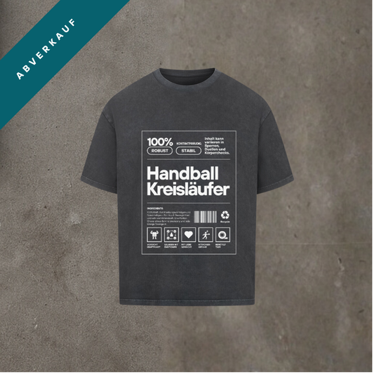 Abverkauf - Oversized Shirt - Handball Kreisläufer Label