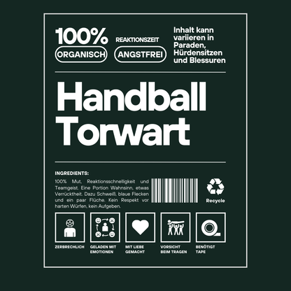 Oversized Hoodie - Handball Torwart Label