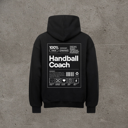 Oversized Hoodie - Handball Coach Label