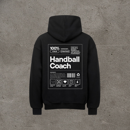 Oversized Hoodie - Handball Coach Label