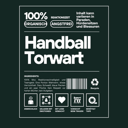 Oversized Hoodie - Handball Torwart Label