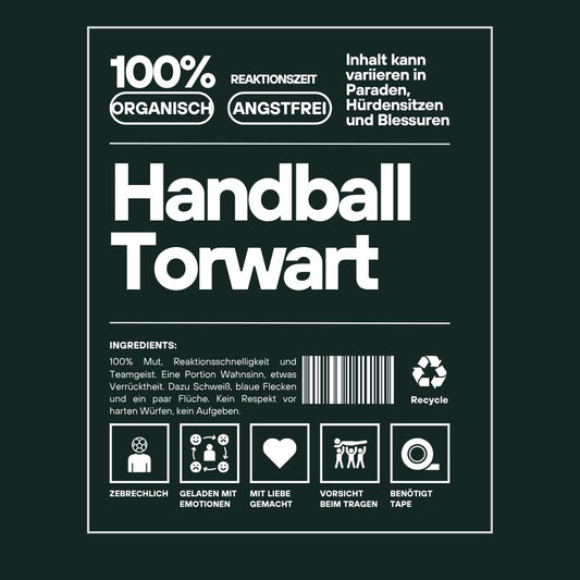 Oversized Hoodie - Handball Torwart Label