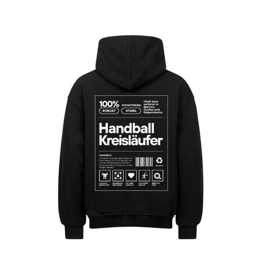 Handball Kreisläufer – Oversized Hoodie (frühere Edition, 2. Wahl) · Aus dem Lager