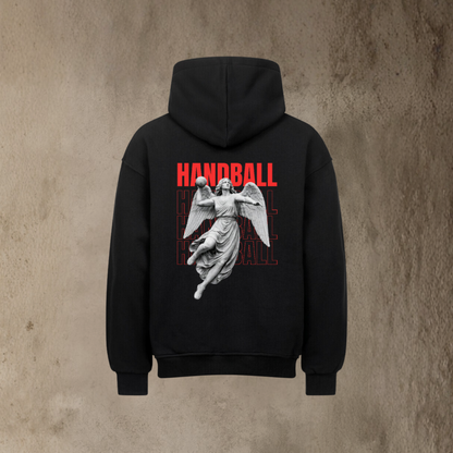 Oversized Hoodie - Handball Myth mit Flügeln