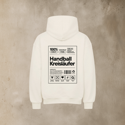 Oversized Hoodie - Label Handball Kreisläufer