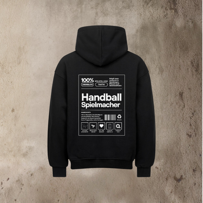Oversized Hoodie - Label Handball Spielmacher