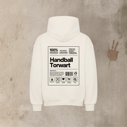 Oversized Hoodie - Label Handball Torwart